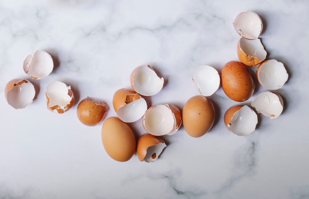 use eggshells to boost the nutrients in your garden
